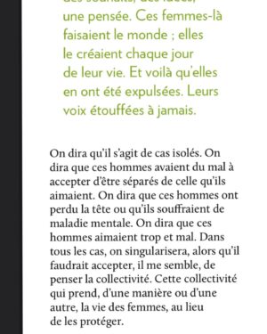 Martine Delvaux Instagram - #feminicides