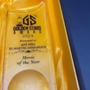 Martini Animashaun Instagram - Thank you Golden star awards. This is a win for everyone that has been directly or indirectly supporting my brand.
#Repost @goldenstarsaward
..
GOLDEN STAR AWARD 4th Edition Proudly Sponsored by
FUNMI AYINKE NIGERIA LIMITED
EMMANUEL FADIPE FOUNDATION
AREE AGO TV
PASTOR DAVID FASASI
DJ ICEKID
THE LEKKI COLISEUM
TAYESE UK
LUKAN
ABEG AUTOS
NANA REAL HOMES LTD
HRM. YOUSUPH GANIYU (OMO MAMA)