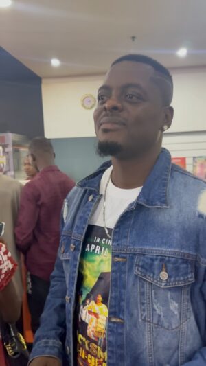 Martini Animashaun Instagram - We are live here at VIVA Cinema. Come out all to watch ALAGBEDE (Blacksmith).