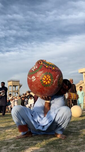 Martins Licis Instagram - What do you guys think? Can you do this? 

FINALLY, we made it to the mountains of Pakistan where in the KPK region we found the most remarkable stone lifting style ever seen! Here, @jawadahmedchamp cleans and squats a 150kg (330lb) stone with ease. 

During the clean, the stone is not allowed to touch the body. Only in the catch, during the receiving stage of the lift, can the stone rest on the chest. Afterwards, the competitor will squat the stone with each squat adding points to their score for the following opponent to attempt and best. STRENGTH UNKNOWN