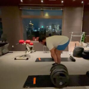 Martins Licis Instagram - What a view; Osaka, Japan 🇯🇵! Getting in 605lb (275kg) deadlifts in (until a strap broke at least) 😆 This visit is one of the greatest adventures I’ve ever been on, and there’s still 1.5 more weeks to go! I’m going to cease every moment I can. Everywhere I’ve been to, from remote nature, small towns and big cities, there’s been an abundance of fairytale-like beauty. Shrines are serene and peaceful, and can be found just about anywhere… the gardens are meticulously cared for and seemingly assembled as if for a painting, and the cities have a textured and varied scenery that leaves no room for boredom. @barbellapparel @kazunori.hikida
