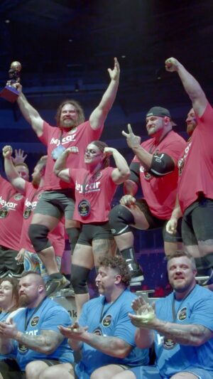 Martins Licis Instagram - Second year, second WORLD’S STRONGEST NATION! Only this time, the Gold will come home to us in The USA 🇺🇸 !! Incredibly proud of our team for pulling through on this absolute nail-biter of a competition! The UK were phenomenal and we had to give it everything we had to wrap up the show and take the win. I’m sure they will be sharper than ever next year, so we will also need to dig down deeper to raise our game for yet another victory 💪 Lastly, huge thank you to @giantslive for putting together the BEST series of shows that exist on the planet and leading the charge in growing our beloved sport!