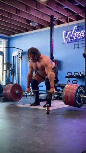 Martins Licis Instagram - 803lbs/365kg for a raw triple, and feeling good. - Obviously took quite a bit of @reignbodyfuel for this one today! Still trying to catch up with my old strength of repping this for double digits, raw.😈 (although that was touch and go). I promised @mitchellhooper that if I could start repping this weight, it would be a good sign for me competing again next year. 💪👊 So alright buddy, it looks like I’ll be back. Just gotta keep it slowly creepin’ up for the @arnoldsports strongman classic and beyond. I’m excited!