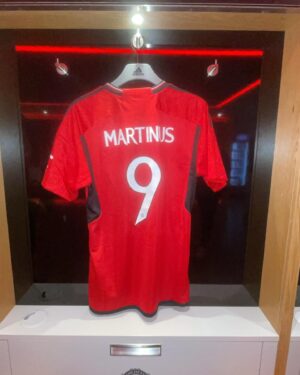 Martinus Gunnarsen Instagram - Wish me luck against @liverpoolfc tomorrow