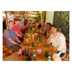 Marvin 'Krondon' Jones III Instagram - Here in Cartagena , Colombia there is a restaurant called @celele_restaurante and it is purely magical the authentic Afro Colombian Caribbean Cuisine is one of kind the history and presentation can’t be put into words trust me you have to just experience it yourself. Thank You for your hospitality and big shout to @kerrywashington @omarsyofficial and @nataliareyesg for making sure the whole cast and stunt team went! This was my second time there in a week and believe me the first time was extremely magical as was the second!