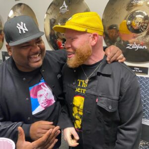 Marvin 'Krondon' Jones III Instagram - When the guys you grew up listening and learning from become your friends. Much love @plugwondelasoul who has supported me from day one & @maseo_123456 was the first DJ in New York to play my music and we have been locked in since too much history with these brothers much love @talibkweli the hardest working man in show business. Day one business in these photos , @chace_infinite @csikmixing SASGenerals 

God has blessed me in all areas of my career nights like this are a great reminder! 

Doin it for DE LA Doing it for DAVE 🙏🏼🕊️👑