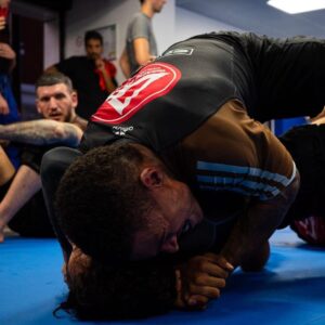 Marvin Tillière Instagram - Guess who’s back 👀 
#whitebeltslayer #graciebarra #graciebarraparis #dzjj #terrachedeadsquad #sponsoparonlyfanettafemme