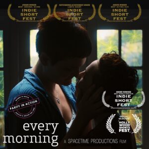 Mary Chieffo Instagram - Wowowow! So thrilled and honored to announce we are AWARD WINNERS at @indieshortfest!

#EveryMorningFilm received the OUTSTANDING ACHIEVEMENT AWARD for LGBTQ Short, @amy.composer won for BEST ORIGINAL SCORE, and my partner in love and art @msmadig and I won for BEST ACTING DUO! 🖤🙏🏼🌈✨

Super proud of our whole team, especially our unstoppable lead producer @drerinmac of @spacetime.films and the brilliant @kellysueloh who also received a nomination for BEST FEMALE DIRECTOR!