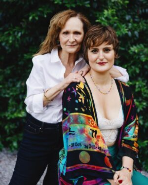 Mary Chieffo Instagram - @bethgrantactor & I had a magical, wonderful time being photographed and interviewed by @nolwencif for @july__mag and their special #unionstrong series. link in bio! 🖤🌈✨