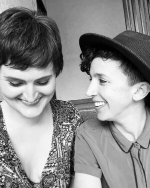 Mary Chieffo Instagram - Happy Lesbian Visibility Week! 🧡🤍💖

No one word can encompass the way @msmadig & I feel about each other or how we define ourselves, but being a part of the lesbian community is an honor we both celebrate deeply. Grateful to have the privilege to be visible and express our love freely on a daily basis. I am determined to keep fighting for those in the queer community who don’t have that opportunity so that one day we can all thrive in a place of love and support, making real positive change in the world being our authentic, beautiful selves. 

#lesbianvisibilityweek #lesbian #gay #queer #lgbtq #genderqueer #gendernonconforming #nonbinary #pangender #pansexual #demisexual #loveislove #lesbianlove #girlinred