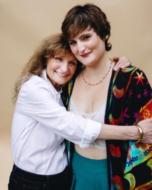 Mary Chieffo Instagram - @bethgrantactor & I had a magical, wonderful time being photographed and interviewed by @nolwencif for @july__mag and their special #unionstrong series. link in bio! 🖤🌈✨