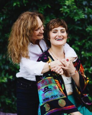 Mary Chieffo Instagram - @bethgrantactor & I had a magical, wonderful time being photographed and interviewed by @nolwencif for @july__mag and their special #unionstrong series. link in bio! 🖤🌈✨