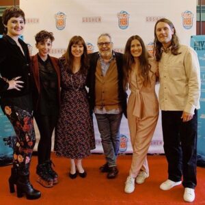 Mary Chieffo Instagram - Such beautiful memories!!!

🖤🙌🏼🌈✨

Repost from @spacetime.films
•
#tbt We can’t believe it’s been over a month since @kellysueloh @msmadig & @marythechief were special guests and award winners at the wonderful @riverbendfilmfest !! 

Our team had such an incredible time screening and talking about #EveryMorningFilm with @davidkendallart, teaching a movement/improv workshop to enthusiastic members of the community, and getting to know our fellow special guests @thebergamot @jillianspeece @nathanielpaulhoff & #DavidAnspaugh 

📸 @fabioacsantos 

#RiverbendFilmFest #RFF #spiritofthefestaward #redcarpet #specialguests #awardwinners #womeninfilm #femalefilmmakers #queerfilmmakers #independentfilmmakers
#representationmatters
#spacetimeproductions