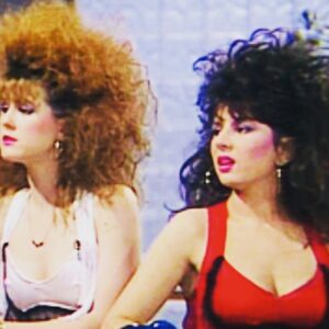 Mary Coustas Instagram - Happier New Year Boofheads. Loads of love, health, happiness, joy, fun, awe, adventure, laughter and good hair days to youse, yours, ours and the worlds 🎉🌈🥳💝🧿 #effandsoph #acropolisnow #boofheadlegends #throwback #classic80s