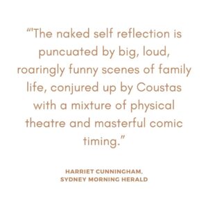Mary Coustas Instagram - Hello boofheads, Mary here.
 
Wow, what a week. Last night I performed the final show of 'This is Personal' at the Sydney Opera House. 5 days and 7 shows of pure bliss being on that unbelievable stage, performing something unlike anything I have before, to an incredible audience, both in person and around the world via live-stream.
 
I bared my soul in this show and you embraced it with open hearts and standing ovations. Thank you.
 
Many of you have asked if I will be touring 'This is Personal', and I'm so excited to say that I will be. Tour dates will be announced in the coming months so stay tuned.
 
So that's it for me for a little bit. Effie, you can have your stage back. I know how hard it has been for you not to be in the spotlight.
 
@sydneyoperahouse #thisispersonal