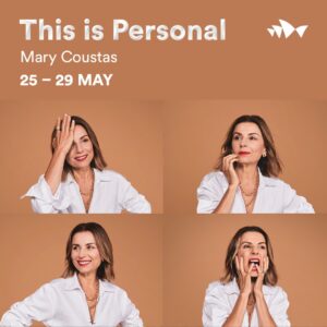 Mary Coustas Instagram - Hello boofheads, Mary here.
 
Wow, what a week. Last night I performed the final show of 'This is Personal' at the Sydney Opera House. 5 days and 7 shows of pure bliss being on that unbelievable stage, performing something unlike anything I have before, to an incredible audience, both in person and around the world via live-stream.
 
I bared my soul in this show and you embraced it with open hearts and standing ovations. Thank you.
 
Many of you have asked if I will be touring 'This is Personal', and I'm so excited to say that I will be. Tour dates will be announced in the coming months so stay tuned.
 
So that's it for me for a little bit. Effie, you can have your stage back. I know how hard it has been for you not to be in the spotlight.
 
@sydneyoperahouse #thisispersonal