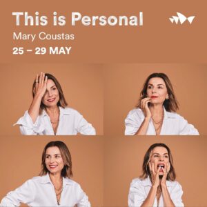 Mary Coustas Instagram - Hi Effie fans, Mary here. After more than 3 decades of giving the limelight to the loveable boofhead Effie, the time has come for me, Mary to star in my own stage show at Australia’s most famous venue, The Sydney Opera House. ⁠
⁠
‘This is Personal’ will be on from the 25th till the 29th of May. Tix go on sale this Thursday 10th March.⁠
⁠
#sydneyoperahouse #onewomanshow #marycoustas #australiancomedian