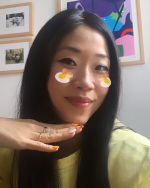Mary H.K. Choi Instagram - Have you forgotten what I look like? I SURE HAVE. Twelve days until Yolk. Seventy trillion days since I could hug all of you and take pictures and sign your books and talk about your eyeliner and your lip tints and how hot it is or how cold it is or how many books you got that day or how cute the bookstore in your town is and how grateful I am for your love and support in my short, FULL life as an author. I MISS Y’ALL. Book three. What a journey. Thank you all for holding my hand. I’m so grateful. Stay safe stay warm. Go slow. 
❄️
(Also my parents got power back last night thank you for your thoughts 💛)