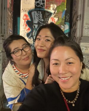 Mary H.K. Choi Instagram - I took a sailing class this year, went on a helicopter, saw my 1st, 2nd and 3rd Broadway musical. Bought an apartment and moved into it. Spent a month on a lake in Switzerland and buried my father. Was grateful to be with all my best friends at Lunar New Year dinner when I found out he died. Received the solace they had to give and had to push my book out a year. Sold a show. Baked some cookies. Learned how to forgive myself for all the things I didn’t know but had expectations that I would. Missed my LA friends. Missed my dad. Especially the one I wish he was. Met a terrific couples counselor. Made amends. Learned that grief can feel like shame. Basically it was perfect. ✨🤸🏻‍♀️❤️🥹 happy new year.