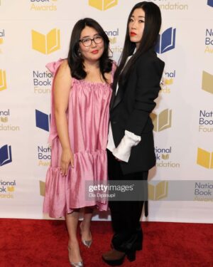 Mary H.K. Choi Instagram - Rare post on main with my main (and a Getty watermark lol)! Okay so I went to the @nationalbookfoundation awards with the ever lovely @jennyhan and I got to live out my absolute prom date dreams in this @the.peterdo tuxedo. It was unreal. I blacked out due to general overwhelm but it was as if I were wearing a mech suit. I took zero other pictures lol but the construction was absolutely sublime and I felt utterly indestructible. I get so scared or else become leery of Ruthlessly Tailored Wildly Valuable Designer Clothing but this exquisite suit was as sultry as a symbiote and intuitively generous. It was bafflingly comfortable. PLUS DEADASS JENO FROM NCT OPENED THE SHOW IN IT (final slide). ❤️✨ Thank you @the.peterdo @jessicazwu 🙏