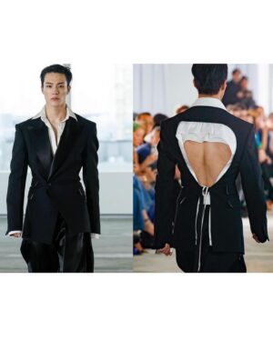 Mary H.K. Choi Instagram - Rare post on main with my main (and a Getty watermark lol)! Okay so I went to the @nationalbookfoundation awards with the ever lovely @jennyhan and I got to live out my absolute prom date dreams in this @the.peterdo tuxedo. It was unreal. I blacked out due to general overwhelm but it was as if I were wearing a mech suit. I took zero other pictures lol but the construction was absolutely sublime and I felt utterly indestructible. I get so scared or else become leery of Ruthlessly Tailored Wildly Valuable Designer Clothing but this exquisite suit was as sultry as a symbiote and intuitively generous. It was bafflingly comfortable. PLUS DEADASS JENO FROM NCT OPENED THE SHOW IN IT (final slide). ❤️✨ Thank you @the.peterdo @jessicazwu 🙏