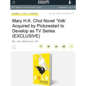 Mary H.K. Choi Instagram - SO. PUMPED. Also exquisitely in love with this entire team so hard already. I can’t wait to make this so good and so squish and so sob. Your Korean moms are gonna be heated at the wrinkles from the fuggo scrunch weeps and the deeeeeeep laugh lines. I can’t wait to bring this story to you with sound and movement and so much more magic. ✨