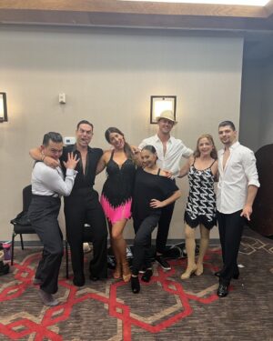 Mary Murphy Instagram - Some of the gang dancing to raise money for CCS of San Diego ,Support for Domestic Violence victims  #championballroom #survivors #love #sandiego #domesticviolence  #ballroomdancing