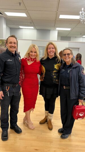 Mary Murphy Instagram - What an incredible event! 💃🏻❤️ Thank you to everyone who attended. If you enjoyed yesterday’s training or would like to donate funds for the AHA to sponsor future training events, you have until 9:00 PM on Thursday, April 6 to donate using the link in my bio. 
Special thanks to Mo and Jonathan from San Diego Project Heart Beat, Shana and Audrey from the American Heart Association, and Mary Murphy for lending us a space at her Champion Ballroom Academy!