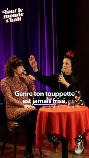 Marylène Gendron Instagram - L’épisode de Tout le monde s’haït LIVE avec @cordeausonia et @virgfortin est maintenant disponible sur toutes les plateformes! 🥰