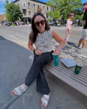 Marylène Gendron Instagram - Valérie Plante un dimanche à Montréal. 

Une femme qui profite du tour de l’île pour faire le tour de son île!