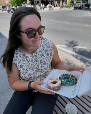 Marylène Gendron Instagram - Valérie Plante un dimanche à Montréal. 

Une femme qui profite du tour de l’île pour faire le tour de son île!