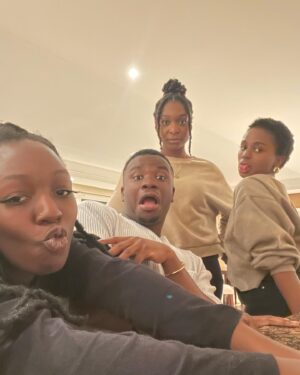 Masali Baduza Instagram - SERIES 2 IS OUT TODAY ON @bbc one AND @bbciplayer ✨ 

here’s some bts of fun times!
can we have a moment for the sensational Afros this season 🔥 hair & makeup & costume truly snapped! 

what i hope audiences remember this season is that racism is systematic and so to enact real change we need to challenge the system. 

thank you for watching our show 🥹❤️