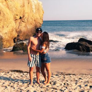 Masey McLain Instagram - “No risk, no story. And the story is the best part.” 
Been takin risks with you since you flew out to LA to take me on a date;) We both have a week packed of “risks” and i couldn’t love the adventure more. Find someone that’ll run beside you & believe in your crazy dreams✨