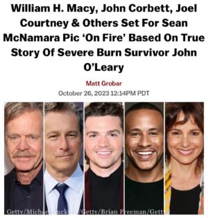 Masey McLain Instagram - Really really thankful to be a part of telling this empowering true story alongside an amazing cast and team. It’s one of those that wont just leave you inspired, but will move you to the core. Honored to get to step into Beth O’Leary’s shoes ❤️