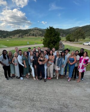 Masey McLain Instagram - One thing I always ask God for is to help me cultivate a teachable spirit- in faith, marriage, friendships, career - all of life. Never stop learning. Never stop growing. Thank you @cheyanneskeldon @grantskeldon for creating a space for that in a marriage retreat where we all left challenged, encouraged, and rested ✨ Thank you to @careynieuwhof @toninieuwhof for graciously pouring into all of us, @aligentrycreech & @benjamin.j.creech for your hospitality & providing the most beautiful space that made us all feel like we were on the set of The Sound of Music ⛰️😉 And def this amazing group for being the best to belly laugh & learn beside 🫶🏼 love you all