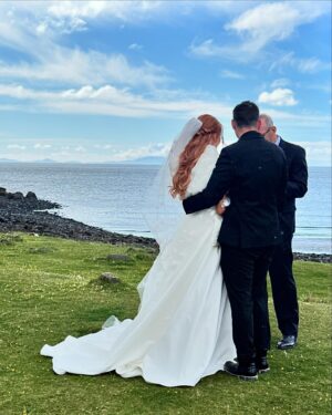Masey McLain Instagram - Scotland with my love, celebrating love was an unforgettable experience 💚✨🐑 
*FYI customs will not in fact let you bring a baby lamb home 🥲