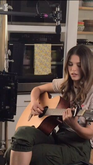 Masey McLain Instagram - Keep listening to see where this song came from! I wrote this one long before I ever got cast on THE BAXTERS… how crazy is it that the last words of the chorus are LANDON?! 🤯 I love intertwining my music with film & this one was definitely meant to be. Even though @directormitch ended up using the take i messed up on 😜(if you’ve seen the show, you know;)) Full version on the link in my bio 🫶🏼