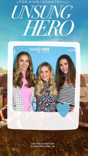 Masey McLain Instagram - Had the privilege of attending @candacecbure’s LA screening of @unsungheromovie and our hearts are still overflowing! 🩵🩵🩵 This film is a raw, heartfelt journey about the power of family love, the strength of faith, and the beauty of miracles. It comes out in theaters this Friday, April 26th and we promise you don’t want to miss it! Get ready to laugh, cry, and be deeply moved by the incredible true story of the Smallbone Family 🙌🏼 Congratulations to all of our friends who did amazing work on this movie: @candacecbure @moriahsmallbone @joelsmallbone @smallboneluke @rebeccast.james @hillaryscottla @jbrooksred @geraldwebb @bhcasting @thekevindownes @erwinbroandy 👏🏼👏🏼👏🏼