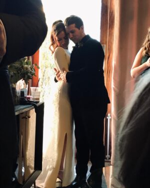 Mason Dye Instagram - Mr. & Mrs. Kerr! Had a blast celebrating these two yesterday. So glad that you guys found each other and love y’all so much. #ohkerr