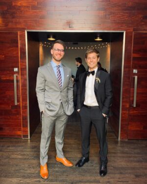 Mason Dye Instagram - Mr. & Mrs. Kerr! Had a blast celebrating these two yesterday. So glad that you guys found each other and love y’all so much. #ohkerr