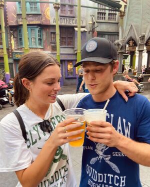Mason Dye Instagram - 10/10 on the frozen Butterbeer. Thank you for all the birthday wishes!