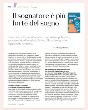 Massimiliano Varrese Instagram - 𝗜𝗟 𝗦𝗢𝗚𝗡𝗔𝗧𝗢𝗥𝗘 𝗘' 𝗣𝗜𝗨' 𝗙𝗢𝗥𝗧𝗘 𝗗𝗘𝗟 𝗦𝗢𝗚𝗡𝗢.

Una bellissima 𝙄𝙣𝙩𝙚𝙧𝙫𝙞𝙨𝙩𝙖 per 𝘊𝘪𝘵𝘵𝘢' 𝘕𝘶𝘰𝘷𝘢 da parte di chi l'arte e la cultura la conosce veramente. 

Grazie di cuore @giuseppedistefano8591 ☀️

𝘐𝘭 𝘮𝘪𝘰 𝘎𝘶𝘳𝘶 𝘚𝘨𝘢𝘮𝘨𝘩𝘦𝘳𝘢𝘵𝘰, il mio secondo romanzo sta aprendo scenari di altri mondi paralleli!

Giungendo addirittura nel Tempio Sacro di Steiner in Svizzera, il Goetheanum 🙏 ( seguirà capitolo a parte )

𝙎𝙘𝙤𝙧𝙧𝙞 𝙡𝙚.𝙛𝙤𝙩𝙤 𝙥𝙚𝙧 𝙡𝙚𝙜𝙜𝙚𝙧𝙚 𝙩𝙪𝙩𝙩𝙖 𝙡'𝙞𝙣𝙩𝙚𝙧𝙫𝙞𝙨𝙩𝙖*
.
.
#intervista #ilmiogurusgangherato #massimilianovarrese #cittanuova #cinemaitaliano #attoriitaliani #scrittoriitaliani #crescitaspirituale #arteecultura #letturesottolombrellone 
.
.
@patriziadesantis.actingcoach 
@agenziapatriziadesantis 
@nardesmedia_marco_nardi 
@doithuman 
@ginaazzato 
@cittanuova.it

Foto by @andreaciccale
