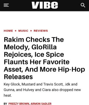 Masta Killa Instagram - Thank You to all the publications worldwide who have been showing love for the new single "BE ILL" by @thegodrakim x @official_kurupt x @mastakillamusic off the forthcoming "GODS NETWORK (REB7RTH)" dropping July 26!!

Digital x Vinyl x CDs x Cassettes x Merch x NFTs x More available while supplies last at WWW.RAKIMPRESENTS.COM 

@rockthebells @thesource @tmz_tv @nytimes @swaysuniverse @statikselekt @rosenbergradio @rapradarpodcast @rollingstone @spinmag @vibemagazine @hotnewhiphop @pitchfork @stereogum @fakeshoredrive @okayplayer @hiphopdx @ambrosiaforheads and much more!

The 1st Ever Fully Produced x Cuts x Rhymes Rakim project with an all star cast of the industries greatest talents is upon us.