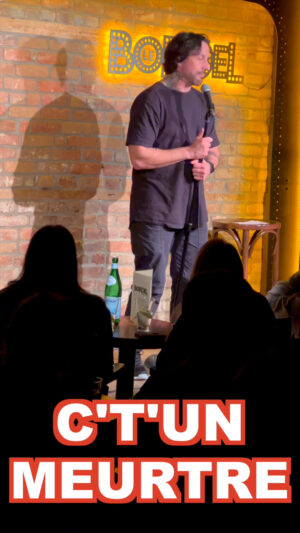 Mathieu Cyr Instagram - Une p'tite joke de meurtre pour ensoleiller ta journée! 🤷🏻‍♂️🤣
#humour #quebec #Mtl #mtlmoments #fyp #fypシ #pourtoi #ptp #standup #standupcomedy