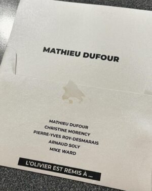 Mathieu Dufour Instagram - SURRÉEL. Vous me faites vivre un criss de rêve éveillé et vous savez pas à quel point. Merci pour tout ❤️
