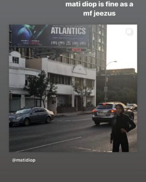 Mati Diop Instagram - 😂😂😂 (repost)