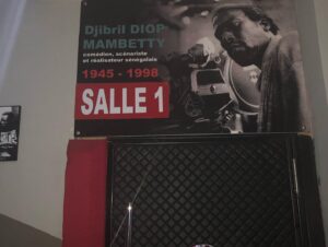 Mati Diop Instagram - One world 
#atlantique 
#blockbuster #complexesembeneousmane
#djibrildiopmambety