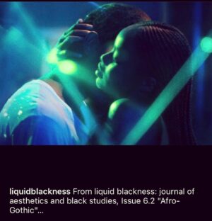 Mati Diop Instagram - AFRO GOTHIC 🕸👌🏿
@liquidblackness