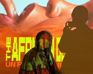 Mati Diop Instagram - BIG UP 🙌🏽 Martine Syms & Diamond Stingily for THE AFRICAN DESPERATE 
Tonight in Paris. Q&A with Martine Syms hosted by me 🎀

Distributed by @mubi