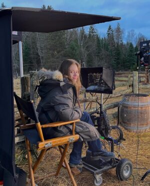 Matia Jackett Instagram - For just over 20 days I had the honour to work on @boyinthewoodsfilm, which shares the true story of Maxwell Smart and his courageous story of surviving WWll. My time on @boyinthewoodsfilm was one of the best experiences I have ever had on a set. I Made friends, we shared stories, we had lunch together everyday, we went on long drives, we worked long hours together. What I have taken away from this set is that working on a set far away from home taught me the importance of how valuable friendship and family is. Especially friendship. Maxwell Smart was only 12 years old when he was separated from his mother, and only a few years later he had lost his best friend. I, myself cannot even fathom what he has gone through. This story is so important and it is something that should never be forgotten.

Today at 2:30PM EST on the history channel, the documentary, Cheating Hitler: Surviving the Holocaust directed by Rebecca Snow, @snowdocs is playing. I highly recommend watching it if you can. 

Also side note I guess there is some plus to looking like a 13 year old boy. ;)

#boyinthewoodsfilm
